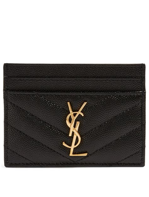 saint laurent card holder women.